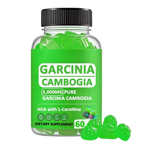 Gomitas de Garcinia Cambogia 3 en 1, Suplemento para Adelgazar, Reducir Grasa Abdominal, Mejorar la Digestión y la Salud, Apoyo para la Pérdida de Peso - Product Image 1