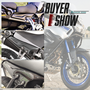 อุปกรณ์ตกแต่งรถมอเตอร์ไซค์ XXUN ฝาครอบด้านข้างโครงหลัง สำหรับ <span class=keywords><strong>Yamaha</strong></span> XT1200Z XT <span class=keywords><strong>1200</strong></span> Z Super <span class=keywords><strong>Tenere</strong></span> ปี 2010-2020 - Product Image 4