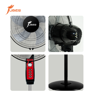 Standard Household Mechanical Pedestal <b>Fan</b> With 3 Speed Knob Reliable Oscillation and Tip Over Standing <b>Stand</b> F - Product Image 4