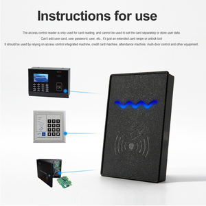 Lector de tarjetas <span class=keywords><strong>RFID</strong></span> HF weigand, 26/34 bits, <span class=keywords><strong>MF</strong></span>, IC, para sistema de entrada de puerta - Product Image 6