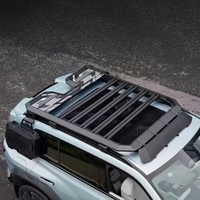 Échelle latérale de toit en alliage d'aluminium Equation Leopard 3, installation sans perçage, plateforme de modification de porte-bagages
