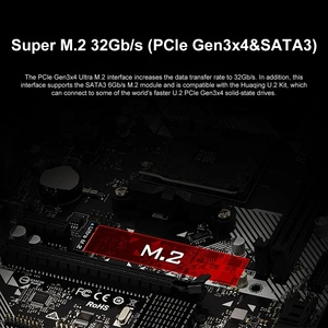 ASRock B 450M placa base AM4 DDR4 MATX Placa Mae Carte Mere B450M HDV placa base para juegos PC escritorio proveedor mayorista en línea - Product Image 6