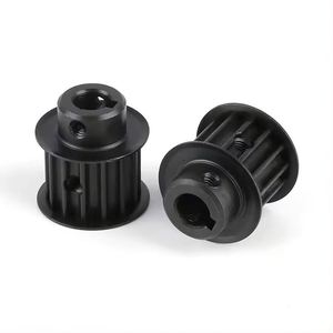 Correa de distribución síncrona de precisión de aluminio EBM HTD 5M y polea OEM con diámetro personalizado para patineta eléctrica - Product Image 3