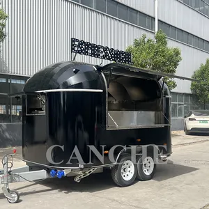 Camión de Hot Dogs Móvil Canche de 4m, Remolque de Comida Rápida Personalizado para Venta en Exteriores - Product Image 1