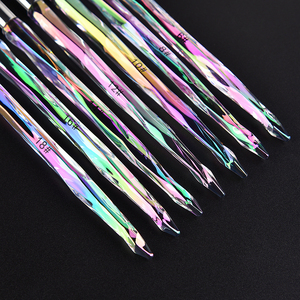 KADS Crystal <b>Nail</b> Brush Kolinsky Sable Round Acrylic Powder Brush Professional <b>Nail</b> <b>Tool</b> Gel Builder <b>Nail</b> Extension Salon Use - Product Image 3