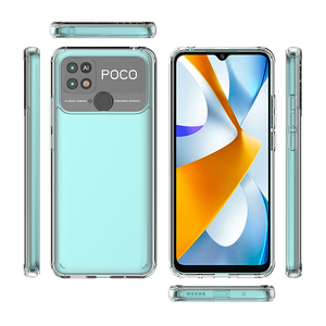 Prezzo di fabbrica per Xiaomi <span class=keywords><strong>Poco</strong></span> <span class=keywords><strong>C40</strong></span> A1 <span class=keywords><strong>Poco</strong></span> M5s custodia all-inclusive tpu acrilico trasparente posizione precisa del foro custodia per cellulare - Product Image 6
