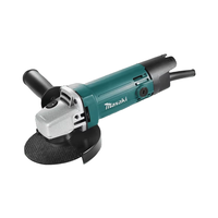 Micro meuleuse d'angle électrique sans fil 650W avec disque de meulage 100MM/115MM interrupteur à glissière de qualité industrielle et bricolage