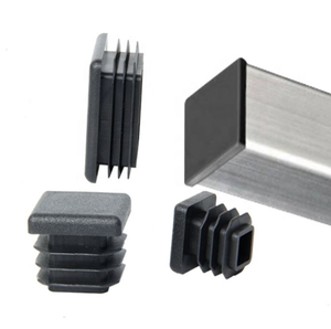 <span class=keywords><strong>Bouchon</strong></span> d'extrémité carré en <span class=keywords><strong>plastique</strong></span> <span class=keywords><strong>30x30</strong></span> pour tube, insert de finition pour chaise et mobilier - Product Image 5