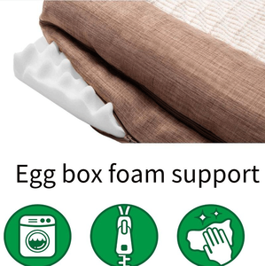 대형 개 침대 거품 개 소파 부드럽고 따뜻한 애완 동물 소파 이동식 빨 커버 부드러운 안감 미끄럼 방지 바닥-최고의 선물 개 애완 동물 - Product Image 4