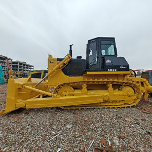 Дешевый б/у бульдозер SHANTUI SD22 SD32 строительный гусеничный бульдозер с высококачественным тяжелым оборудованием - Product Image 3