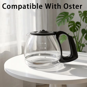 <span class=keywords><strong>Cafetera</strong></span> de Vidrio Borosilicato Transparente de 6 Tazas con Tapa, Estilo Americano, para <span class=keywords><strong>Cafetera</strong></span> de <span class=keywords><strong>Goteo</strong></span> - Product Image 3