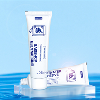 Mastic silicone alimentaire pour aquarium, colle de réparation pour verre, adhésif silicone haute élasticité résistant pour la fabrication d'aquariums