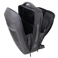 Mochila de Viaje Ligera de Gran Capacidad para Hombre y Mujer, Impermeable, de Poliéster PU, con Compartimento para Portátil y Cierre de Cremallera