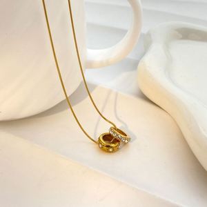 316l Stainless Necklace Cross Border Multi Custom Logo <b>for</b> Wholesalers Verified Steel Quality Certified Color Retention Time - Product Image 2