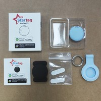 Traceurs GPS double système compatibles avec Apple Find My (iOS) et Google Find Hub (Android) pour animaux de compagnie, bagages, clés
