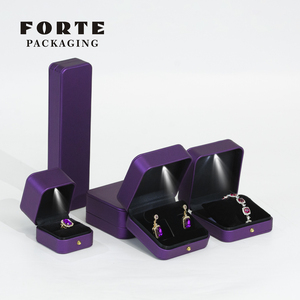 FORTE - Cajas de Regalo para Joyería de Piel Sintética Ecológica, Color Personalizado al por Mayor, con Logotipo Personalizado y Forro de Terciopelo Ligero - Product Image 6