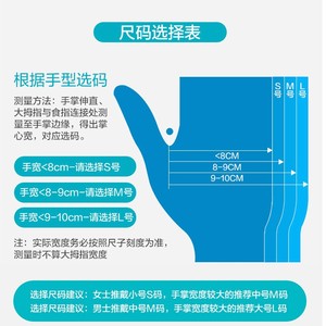 Guantes desechables Tian Shun de látex natural engrosado, 23 pulgadas de largo, para manipulación de alimentos y uso doméstico - Product Image 5