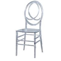 Chaise Fantôme en Acrylique Transparent au Design Moderne, Vente en Gros Usine, Chaise de Mariage Pliable et Empilable, Chaises Chiavari en Cristal Transparent