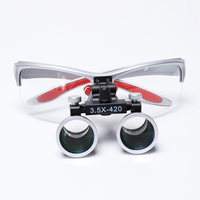2.5x 3.5x Dental Loupe Magnifier Medical Surgery Loupe Magnification Binocular Glasses