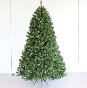Árbol de Navidad Artificial Preiluminado de Alta Calidad de 1.5-3m con Ramas Flocadas de PE/PVC y Luces LED - Product Image 3