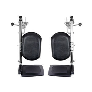 Support de jambe pour fauteuil roulant en acier inoxydable, repose-pieds réglable pour massage et équipement d'exercice - Product Image 1