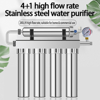 Système de filtre à eau par osmose inverse en acier inoxydable ultrafiltration à usage domestique Filtre de machine de traitement d'eau potable à domicile