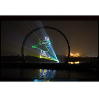 2025 Bestseller Custom Outdoor Water Screen Brunnen Display für Garten Filmshows