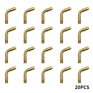 Adattatore per stelo valvola pneumatico esterno in ottone 20 set <span class=keywords><strong>L</strong></span> adatto per bici elettrica accessori per autocarri moto - Product Image 6