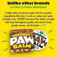 Baume pour pattes d'animaux de compagnie WANZIBEI, marque privée, naturel et soignant, pour chiens et chats, apaisant pour les pattes