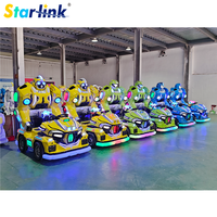 Manège Robot Commercial Électrique pour Enfants avec Moteur Puissant, Grande Batterie, Équipement d'Amusement pour Centres Commerciaux et Plazas avec Éclairage LED