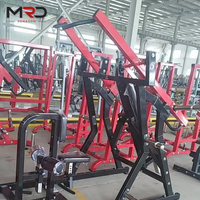 Máquina Profesional de Gimnasio Comercial de Acero Reforzado para Press de Pecho Sentado y Lat Pulldown para Fitness