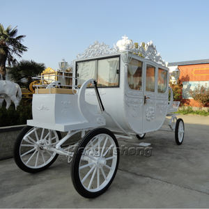 Carruaje Eléctrico Turístico de Nuevo Diseño, Vehículo Popular para Recorridos Turísticos, Carruaje Real para Bodas - Product Image 1