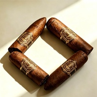 Anillo de Cigarrillos con Relieve, Logotipo Grabado en Relieve, Envoltura para Cigarrillos Retro, Empaque para Cigarrillos