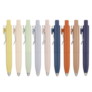Morandi Portable Pocket Pen Ballpoint <b>Plastic</b> Push Button For Business Promotion - Product Image 5