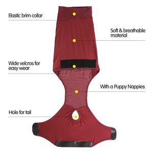 Tuta per il recupero dei cani gatti dopo l'intervento chirurgico tuta per il periodo del cane scozzese <span class=keywords><strong>vestiti</strong></span> per il recupero chirurgico dell'animale domestico - Product Image 3