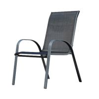 Table et chaises d'extérieur en métal imperméables de haute qualité, design moderne pour salle à manger, hôtel et chambre, mobilier de patio extérieur, vente en gros