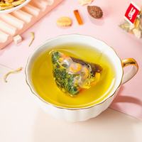 Tisane Naturelle de Graines de Sterculia et Fruit du Moine, Séchée au Four, pour le Soin de la Gorge, Hydratante et Apaisante pour les Poumons, Boisson Saine Quotidienne