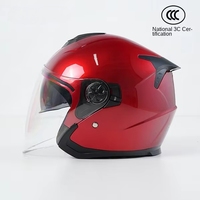 Casque de moto intégral Cqfmk en ABS avec double visière, universel quatre saisons, protection solaire pour véhicules électriques, unisexe