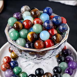 หินควอตซ์ทรงกลมขนาดเล็ก16มม. หินบำบัด fengshui ขัดเงา - Product Image 4