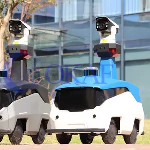 Ai Beveiligingsrobot Beveiliger Chassis Mobiele Robot Slimme Beveiligingsrobot