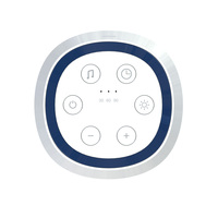 Lampu Tidur Robot Lucu ABS Ruido Blanco Beb Isi Ulang dengan Sensor Tangisan, Timer Otomatis 30 60 90 Menit, Speaker Nirkabel Portabel 2025