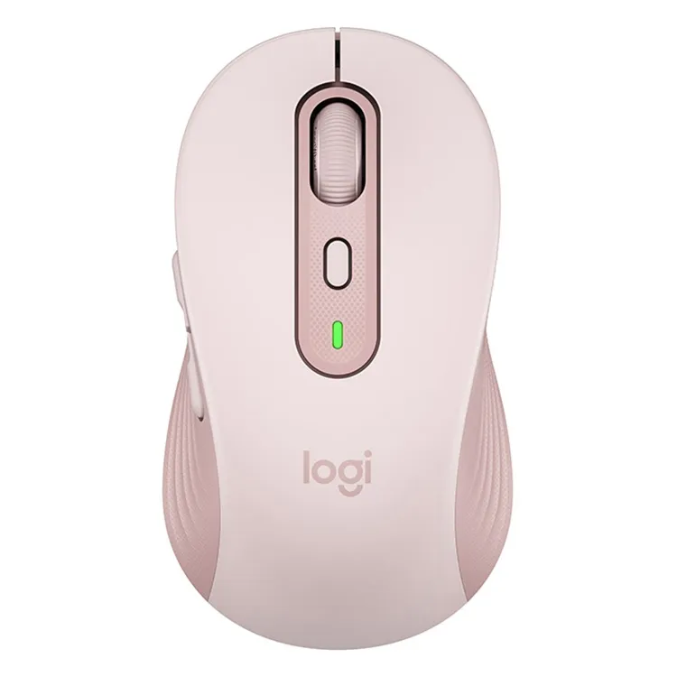 Logitech המקורי m750 2000dpi 2.4ghz אלחוטית bt מצב כפול עכבר עמיד למים עכבר משחקים (לבן/שחור/ורוד)