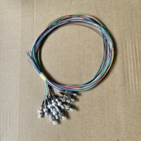 BANGBANG Pigtail de Fibra Óptica Simplex FC UPC de 12 Núcleos, 1 Metro, 0.9mm, con 3 Años de Garantía para Redes IP