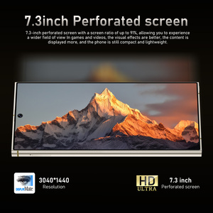 มือถือรุ่นใหม่ปี 2025 รองรับ 5G สองซิม S26 Ultra ขายดีที่สุด หน้าจอ HD+ 1440*3040 ขนาด 7.3 นิ้ว ความจุ 16GB+1TB กล้อง 72MP+108MP ระบบปฏิบัติการ Android 14 เวอร์ชันสากล - Product Image 2