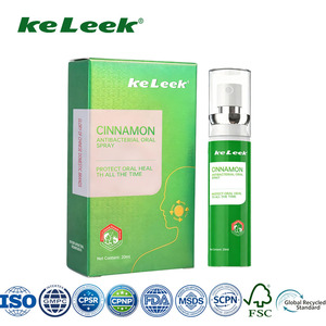 Spray Bucal Antibacterial Keleek Cinnamon, <span class=keywords><strong>Aliento</strong></span> Fresco Todo el Día, Tamaño Portátil para Viaje 20ml, Spray para el <span class=keywords><strong>Mal</strong></span> <span class=keywords><strong>Aliento</strong></span> - Product Image 1