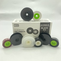 Ruban d'étiquettes pour machine à écrire MAX LM-IR50B-AS de haute qualité compatible avec les imprimantes électroniques LM-550E/LM-550A/LM-550A2