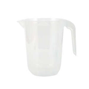 Plastic Measuring Cup With Graduations Large Capacity Handle Heat Resistant Food Grade PP For Milk Tea Shops - Product Image 2