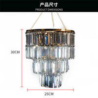 Lustre suspendu en métal et acrylique pour événements de mariage, salles de fête, restaurants et décoration de plafond - Vente en gros
