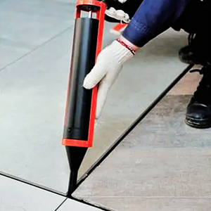 <span class=keywords><strong>Pistolet</strong></span> à calfeutrer sans fil de type squelette rotatif de 13 pouces, capacité de 1 litre/1000 ml, force de poussée de 1800 N avec buses - Product Image 6