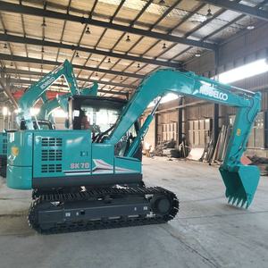 Nuevo estilo original Japón Kobelco sk70 oruga hidráulica mini excavadora doméstica 7ton excavadora agrícola en stock - Product Image 5